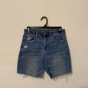 Classic Blue Denim Women's Shorts